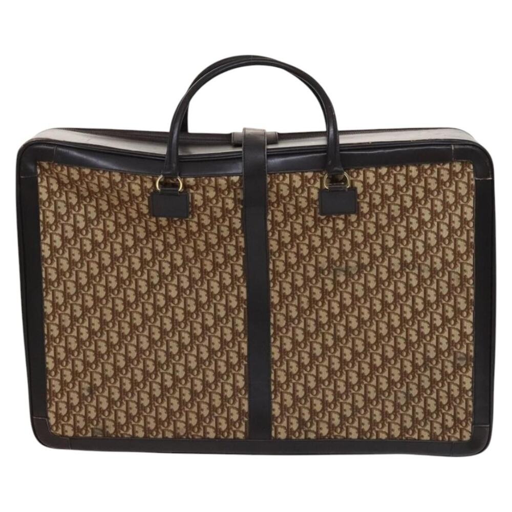 Dior Trotter Suitcase Brown